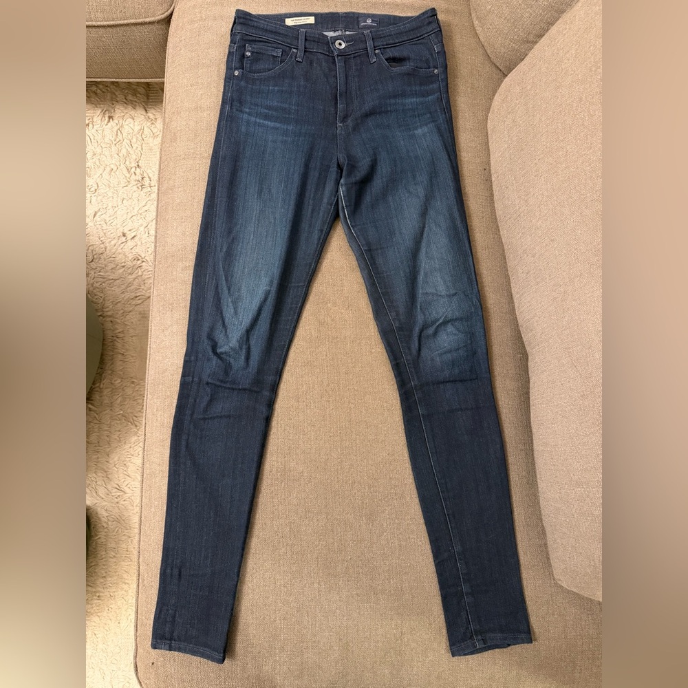AG Adriano Goldschmied Dark Indigo Skinny Jeans